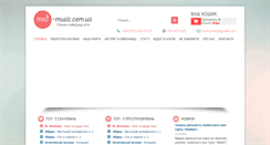 Desktop Screenshot of med-music.com.ua